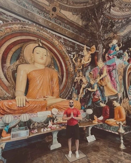 Мартин Марсел по време на личен духовен път и вътрешна работа