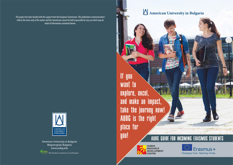 AUBG Guide for Incoming Erasmus Students