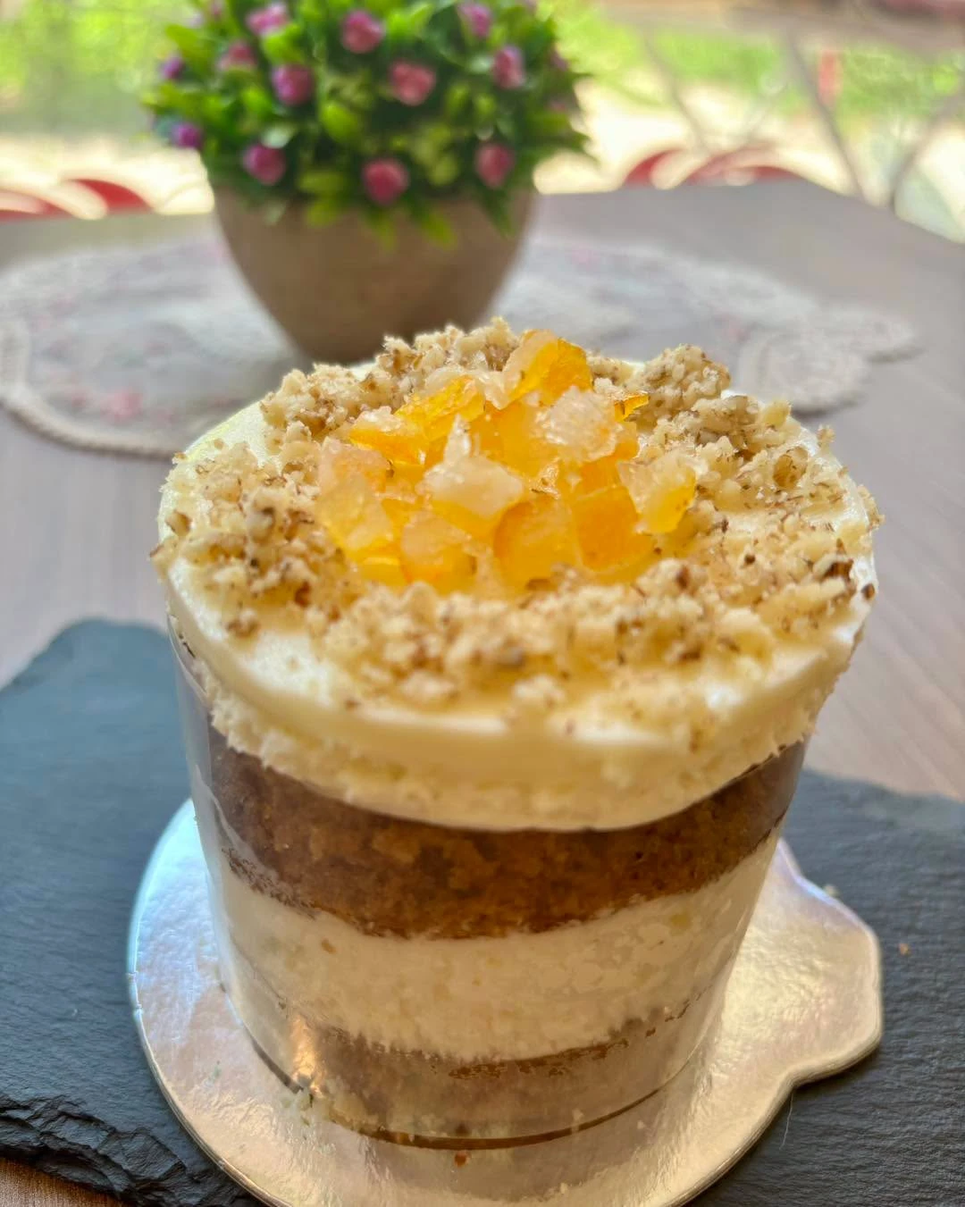 Мини морковена торта с чийзкрем и портокалово желе на кубчета &ndash; Nibbles of Sins Варна