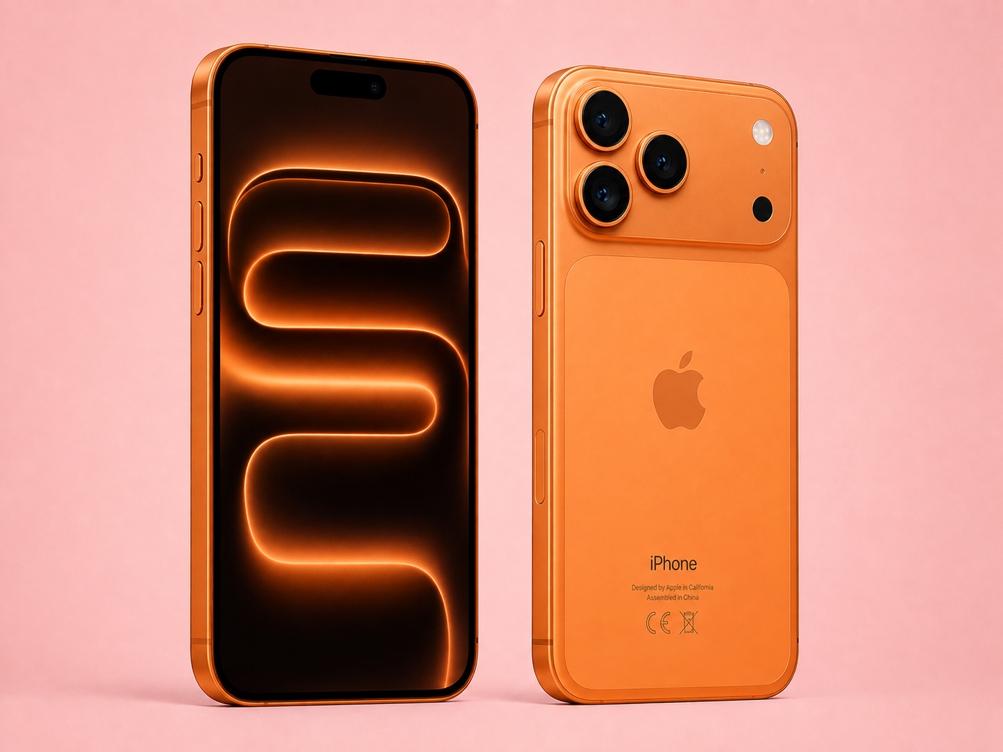 Ремонт на Apple iPhone 17 Pro — изглед отпред и отзад
