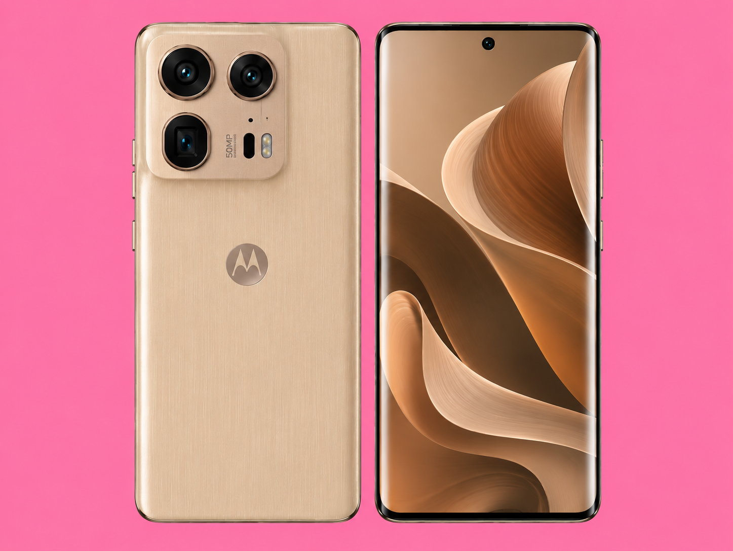 Ремонт на Motorola Edge 50 Ultra — изглед отпред и отзад