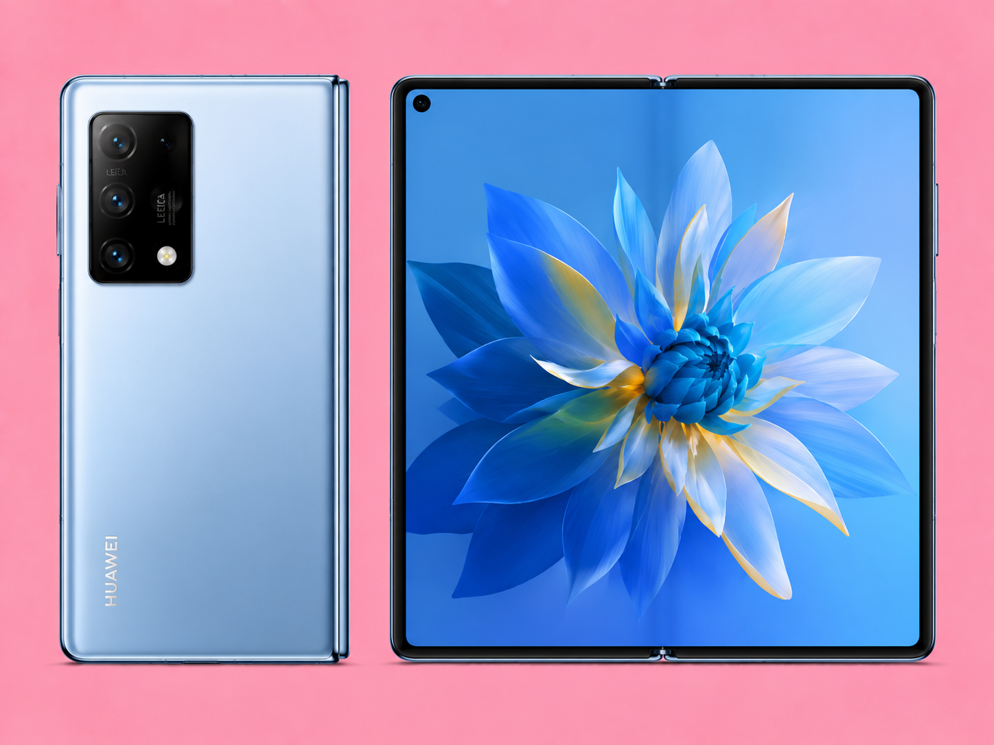 Ремонт на Huawei Mate X2 — изглед отпред и отзад