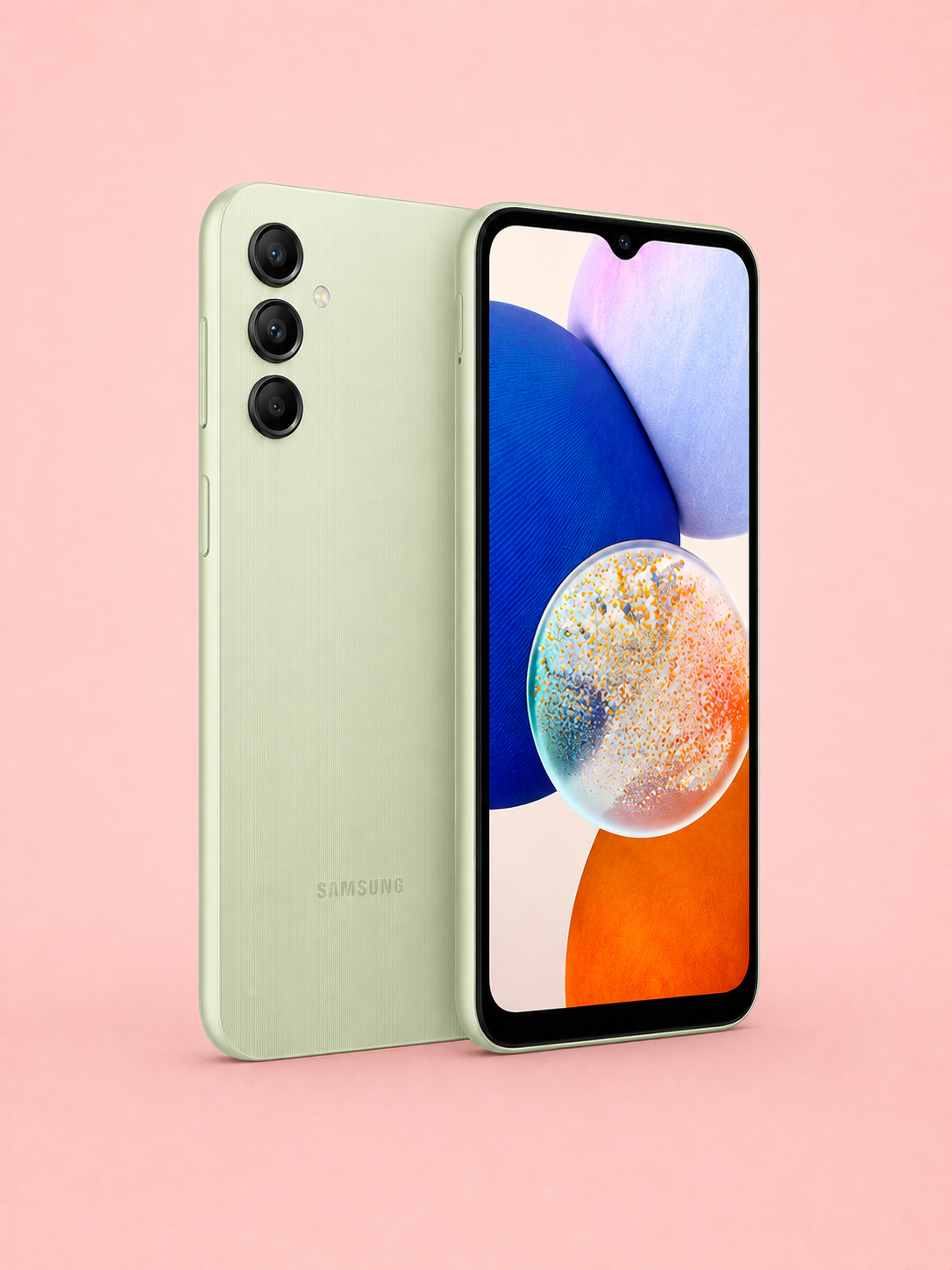 Ремонт на Samsung Galaxy A34 — изглед отпред и отзад
