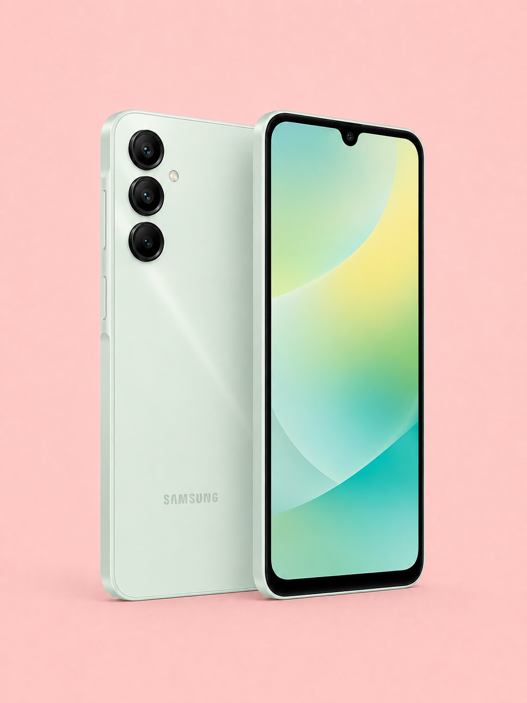 Ремонт на Samsung Galaxy A16 — изглед отпред и отзад