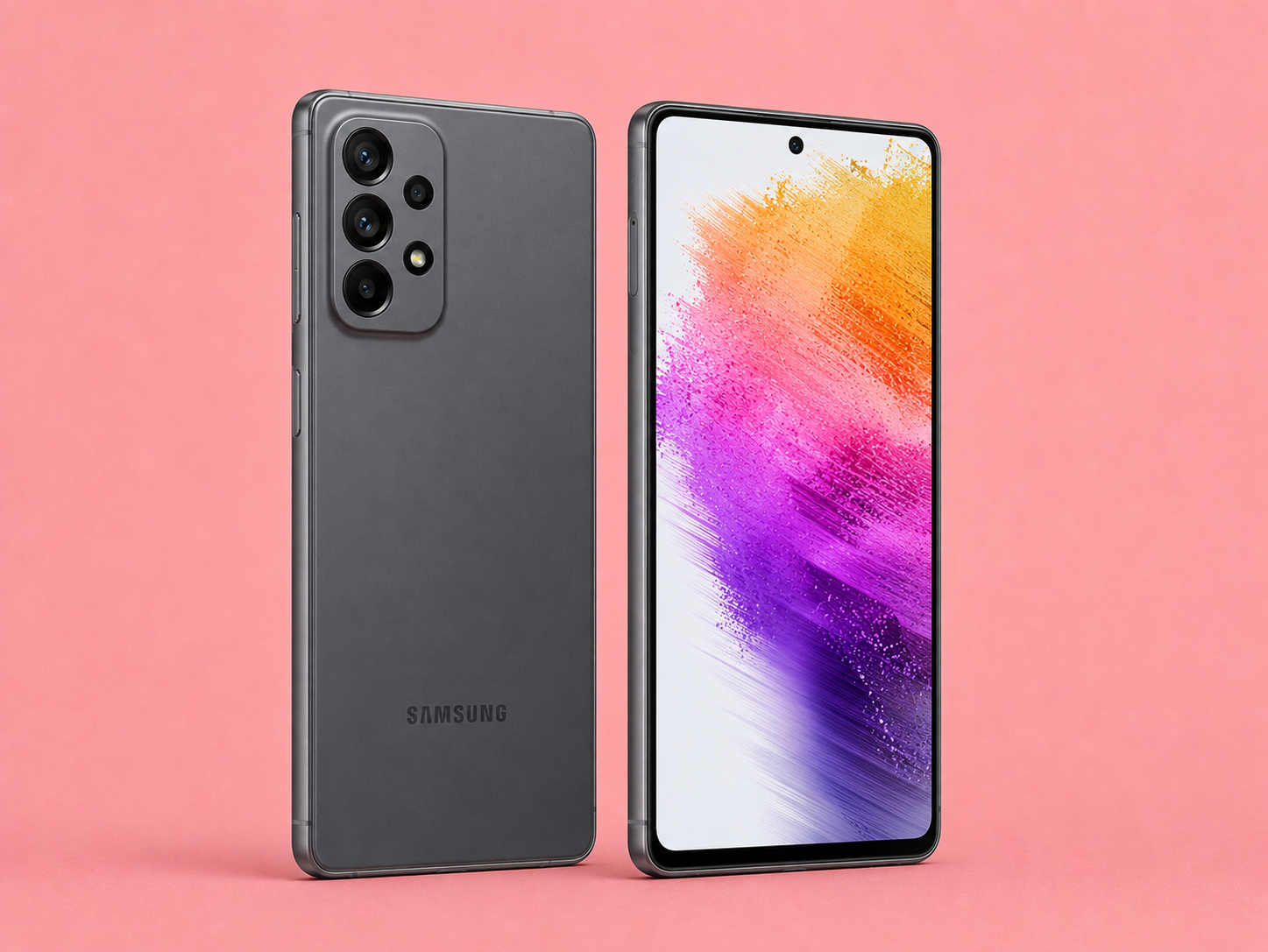 Ремонт на Samsung Galaxy A23 — изглед отпред и отзад