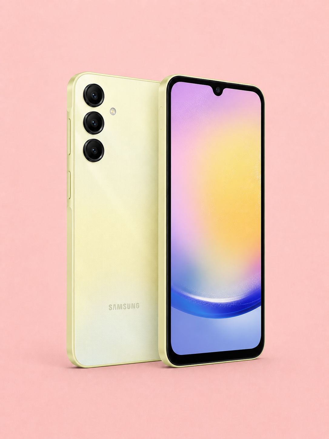 Ремонт на Samsung Galaxy A35 — изглед отпред и отзад