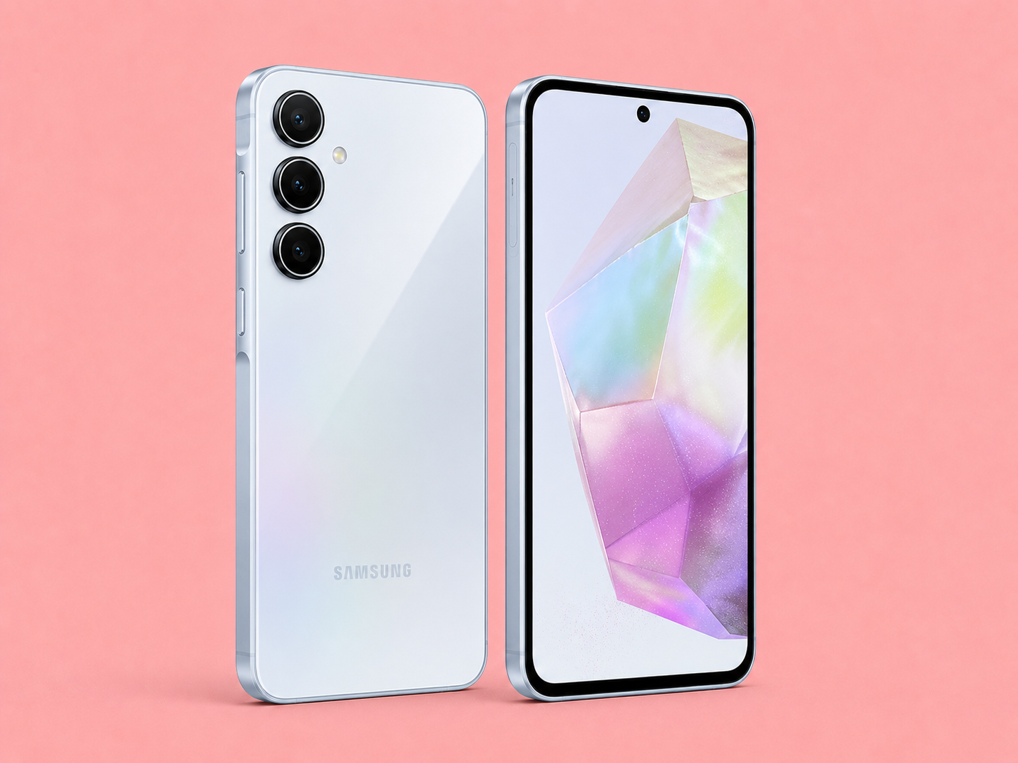 Ремонт на Samsung Galaxy A25 — изглед отпред и отзад
