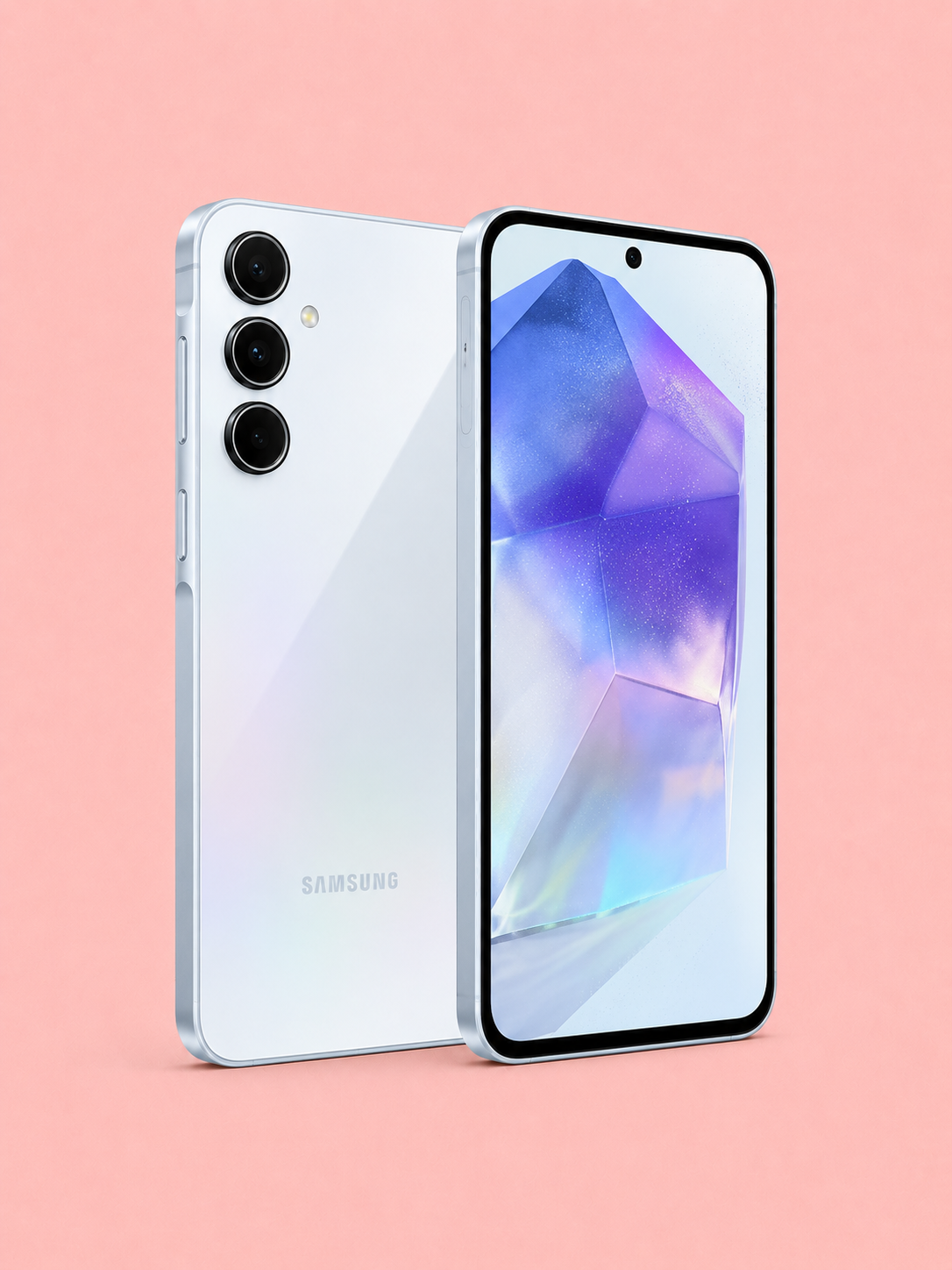 Ремонт на Samsung Galaxy A54 — изглед отпред и отзад
