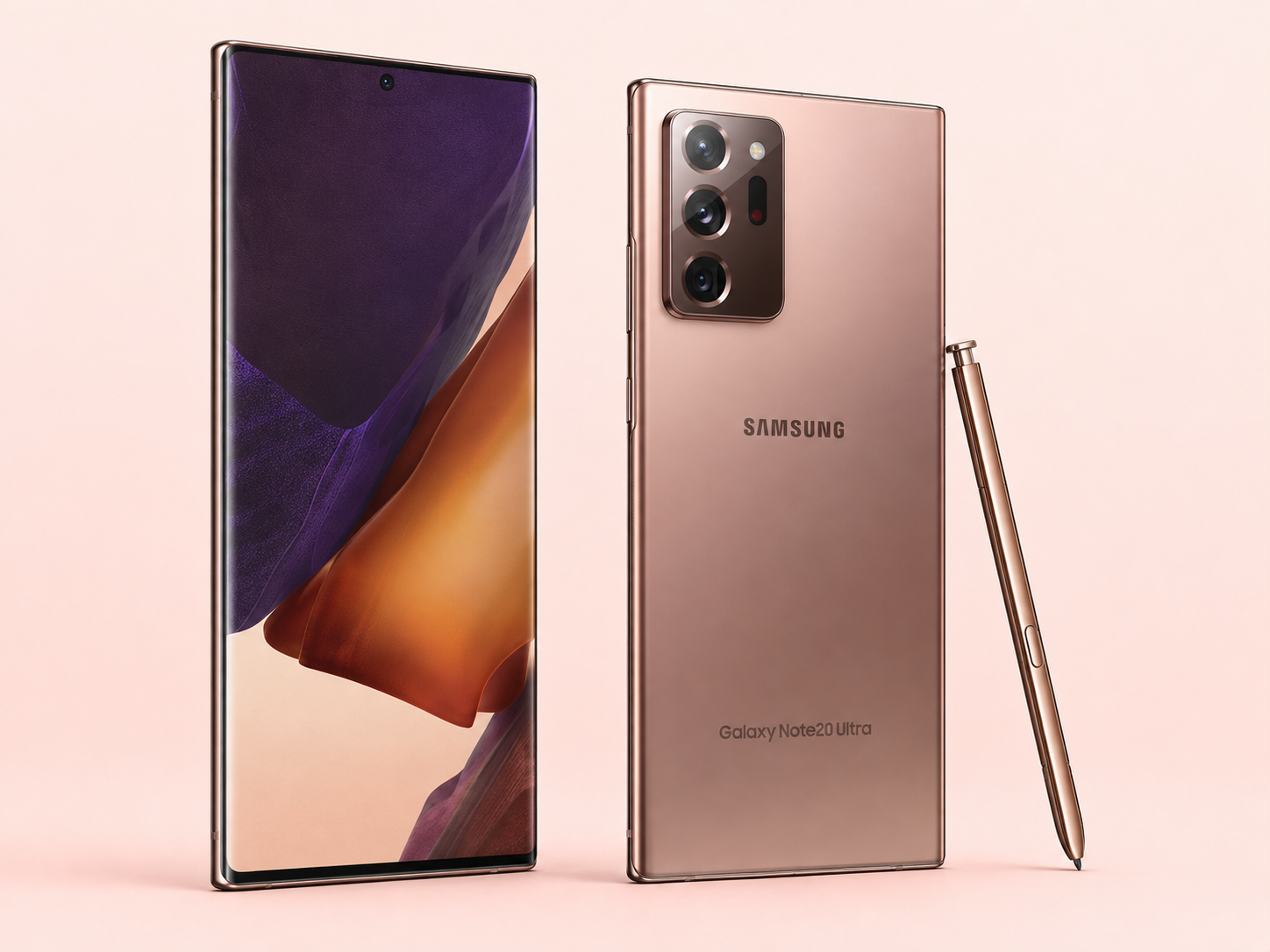 Ремонт на Samsung Galaxy Note 20 Ultra — изглед отпред и отзад