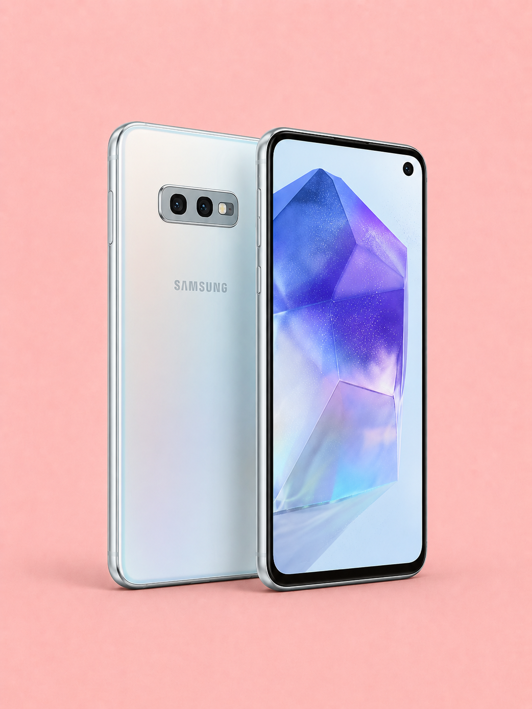 Ремонт на Samsung Galaxy S10e — изглед отпред и отзад