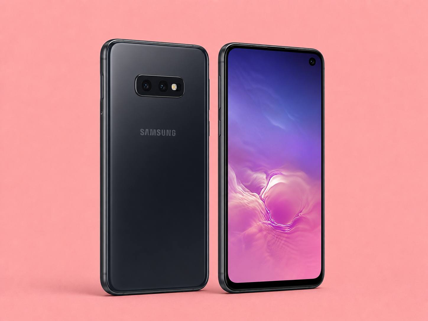 Ремонт на Samsung Galaxy S10e — изглед отпред и отзад