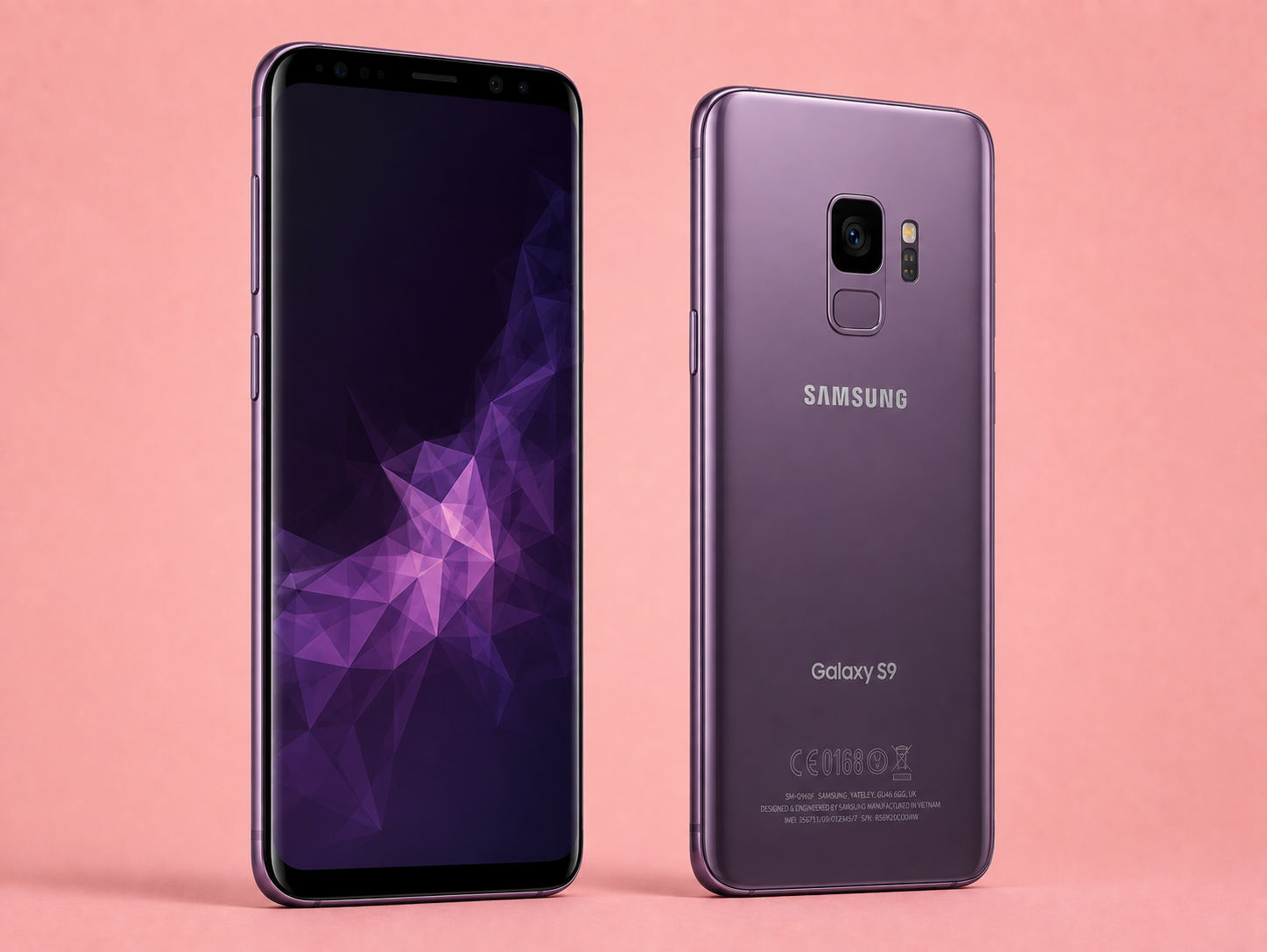 Ремонт на Samsung Galaxy S9+ — изглед отпред и отзад
