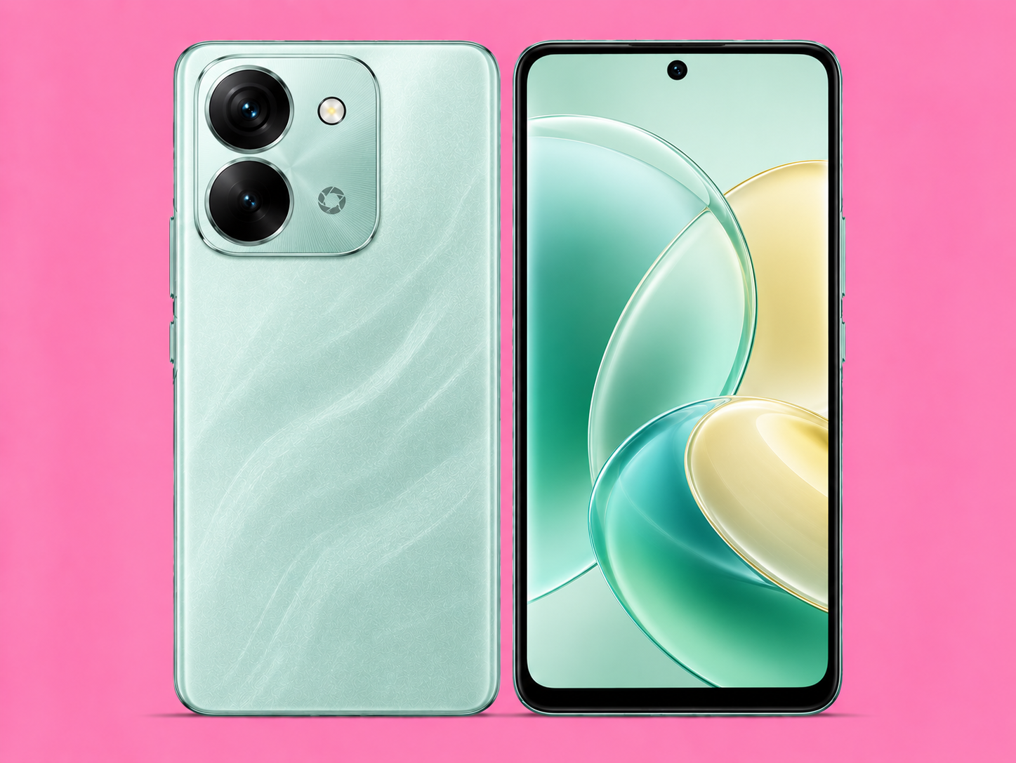 Ремонт на Honor Play 50 — изглед отпред и отзад