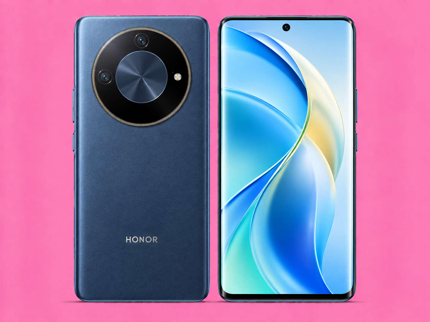 Ремонт на Honor X50 — изглед отпред и отзад