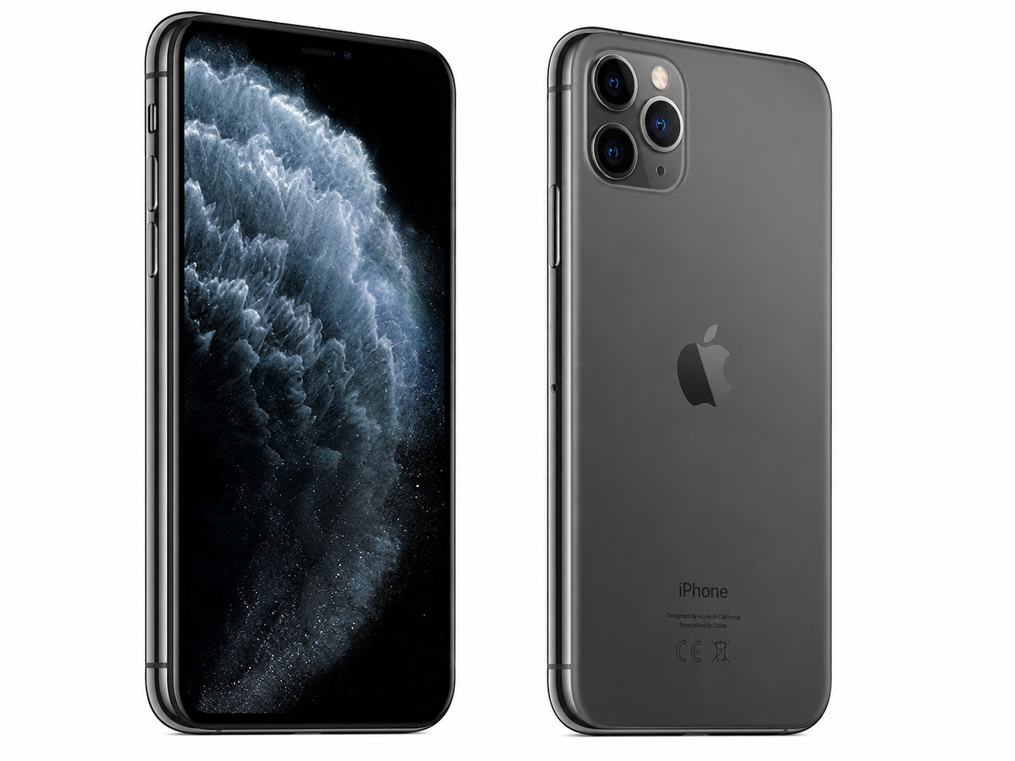 Ремонт на Apple iPhone 11 Pro Max — изглед отпред и отзад