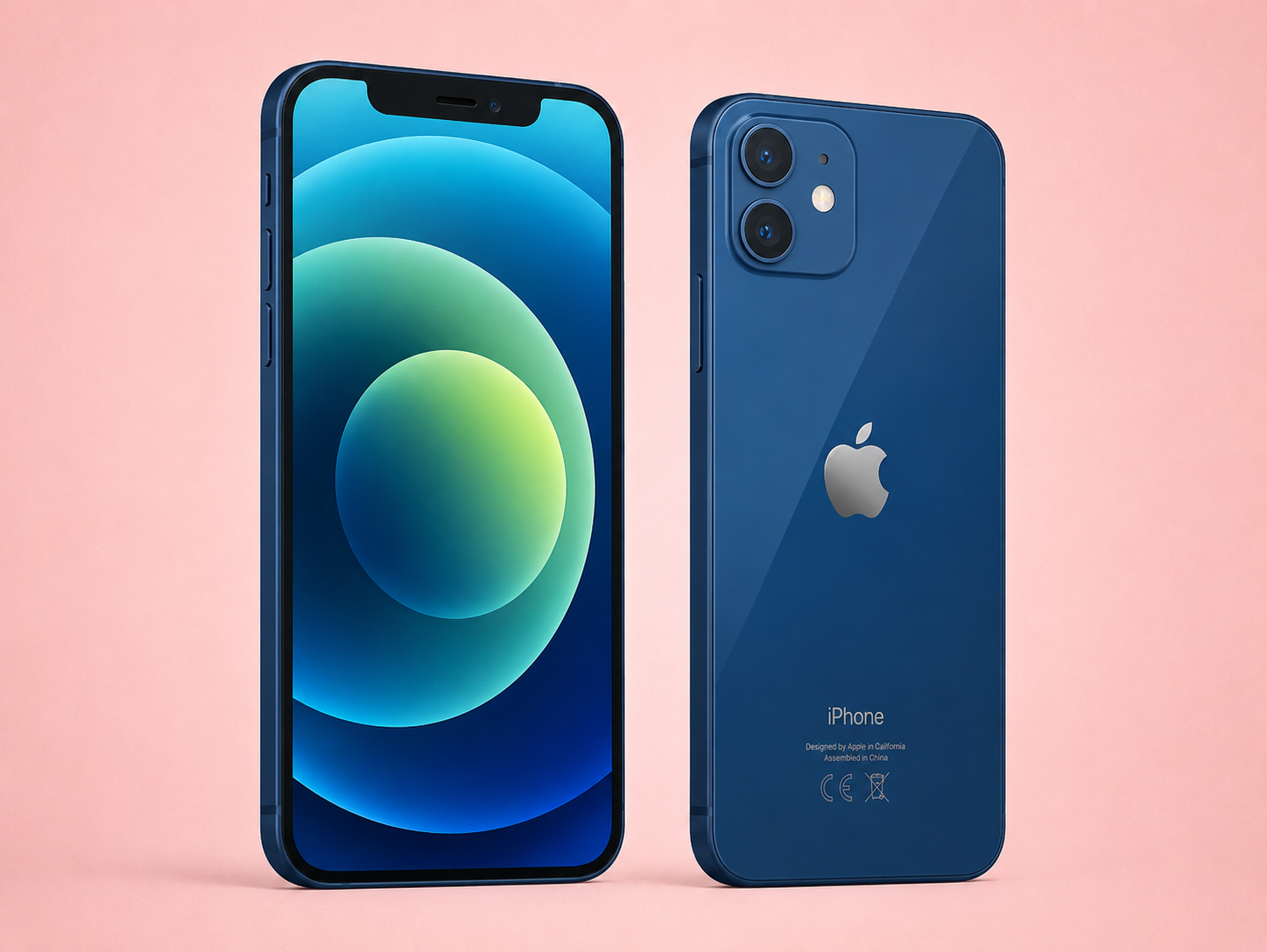 Ремонт на Apple iPhone 12 Mini — изглед отпред и отзад