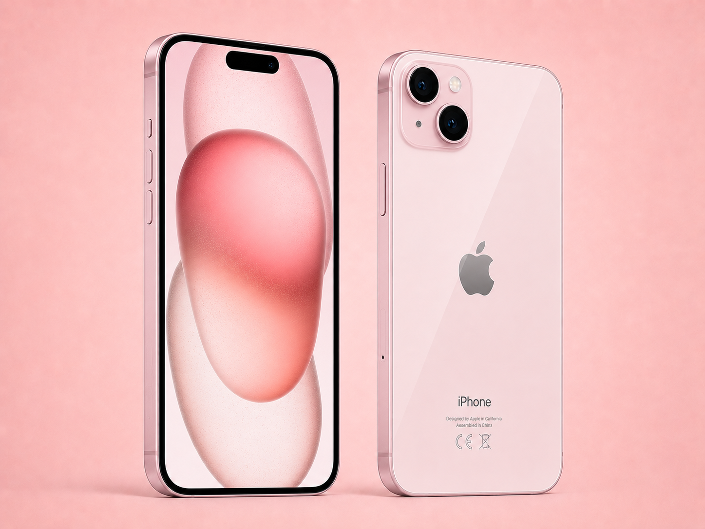 Ремонт на Apple iPhone 15 — изглед отпред и отзад