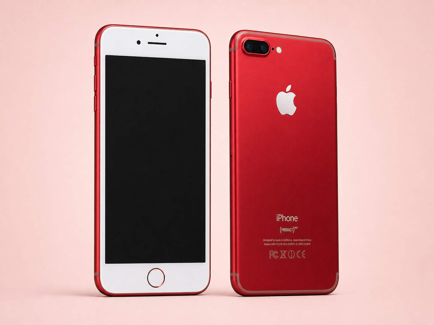 Ремонт на Apple iPhone 7 Plus — изглед отпред и отзад