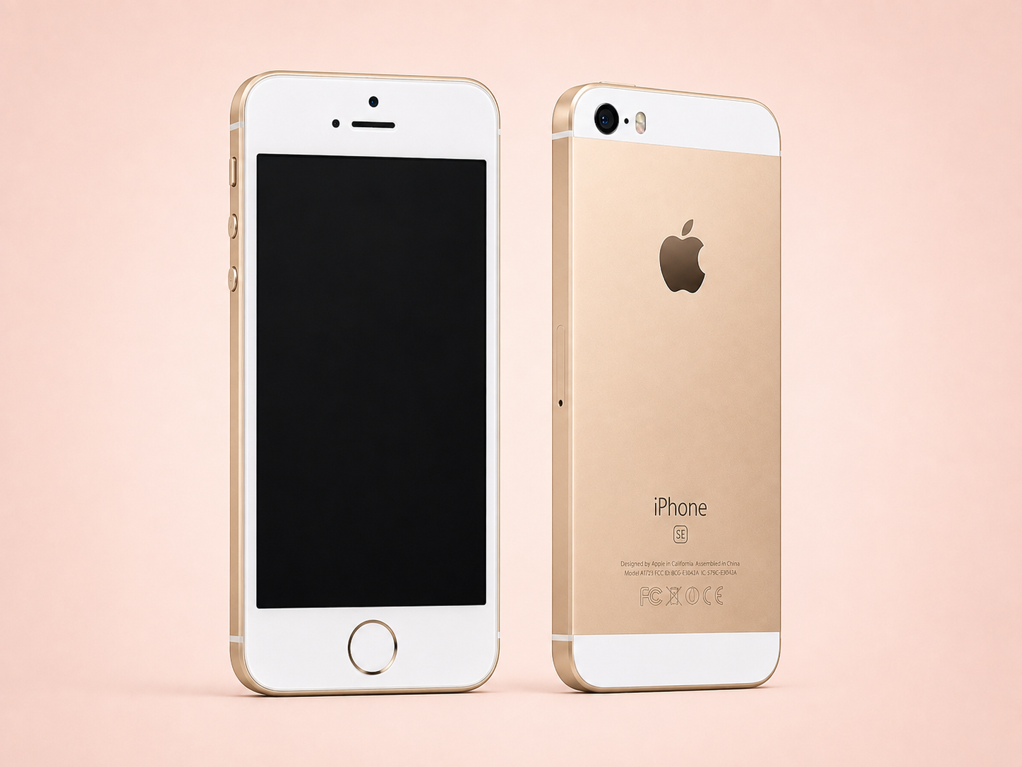 Ремонт на Apple iPhone SE — изглед отпред и отзад