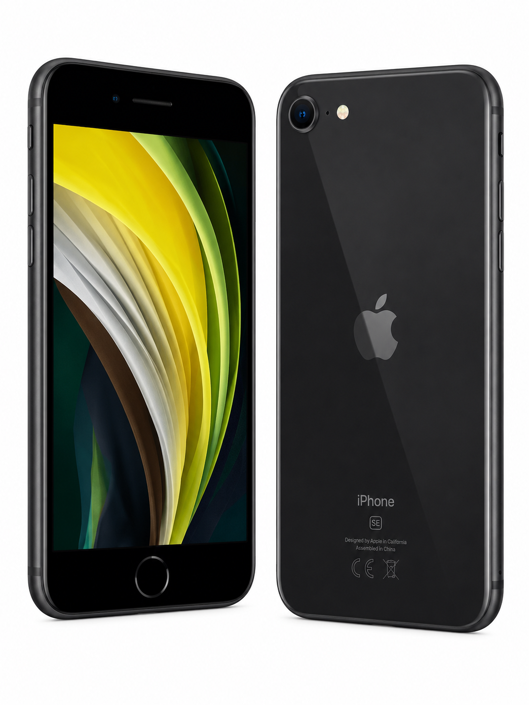 Ремонт на Apple iPhone SE (2020) — изглед отпред и отзад