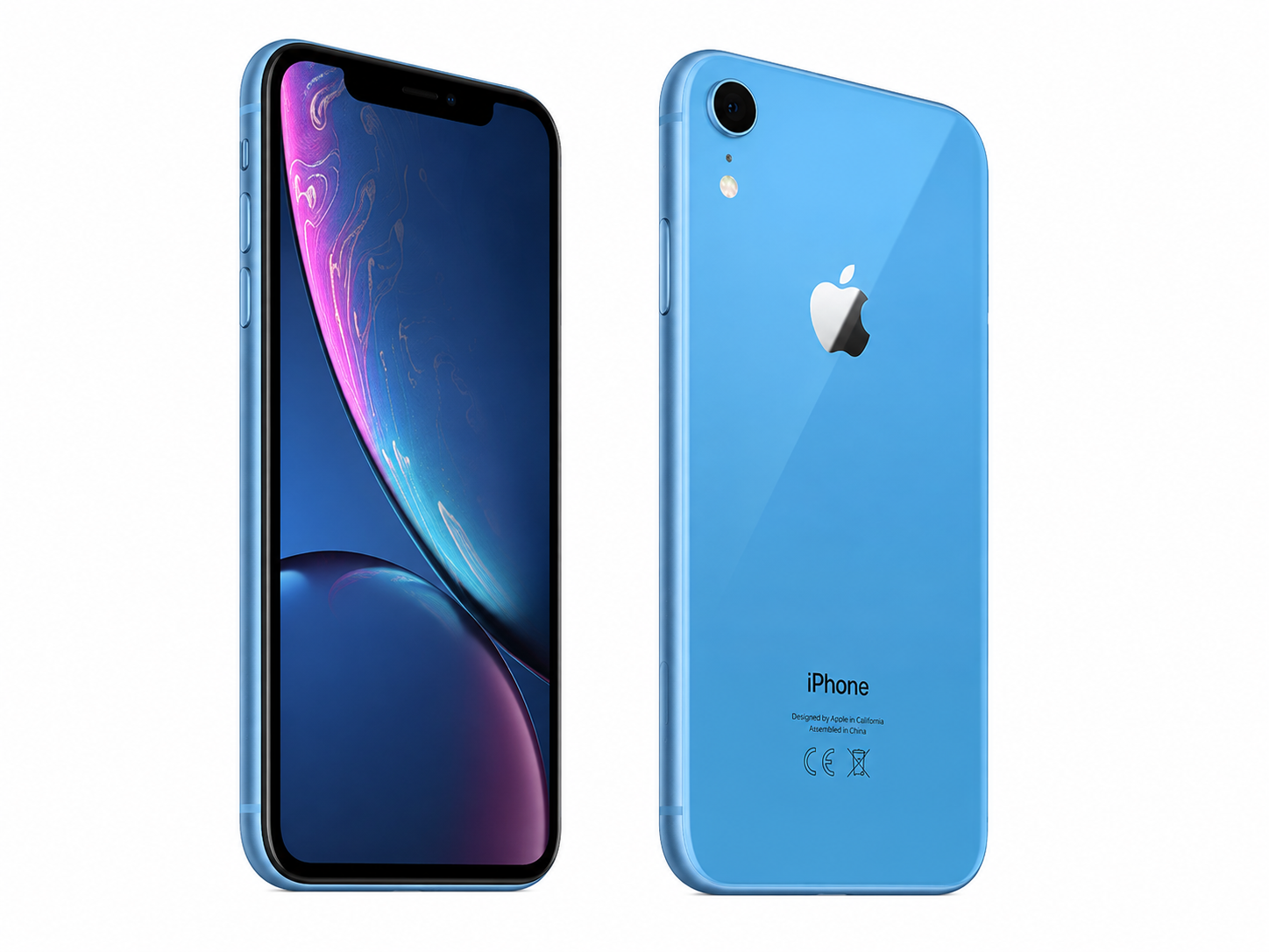 Ремонт на Apple iPhone XR — изглед отпред и отзад