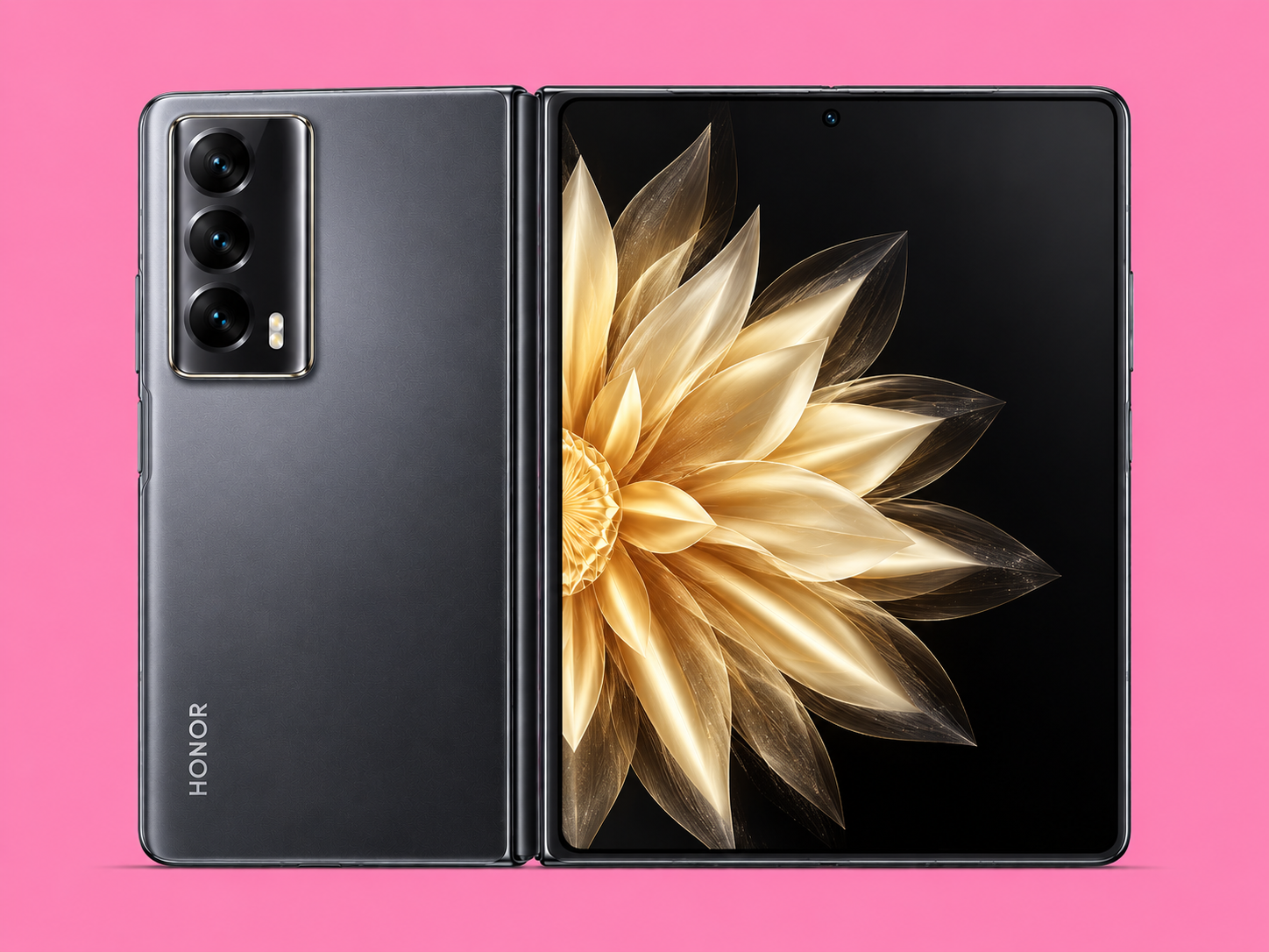 Ремонт на Honor Magic V — сгънат и разгънат изглед