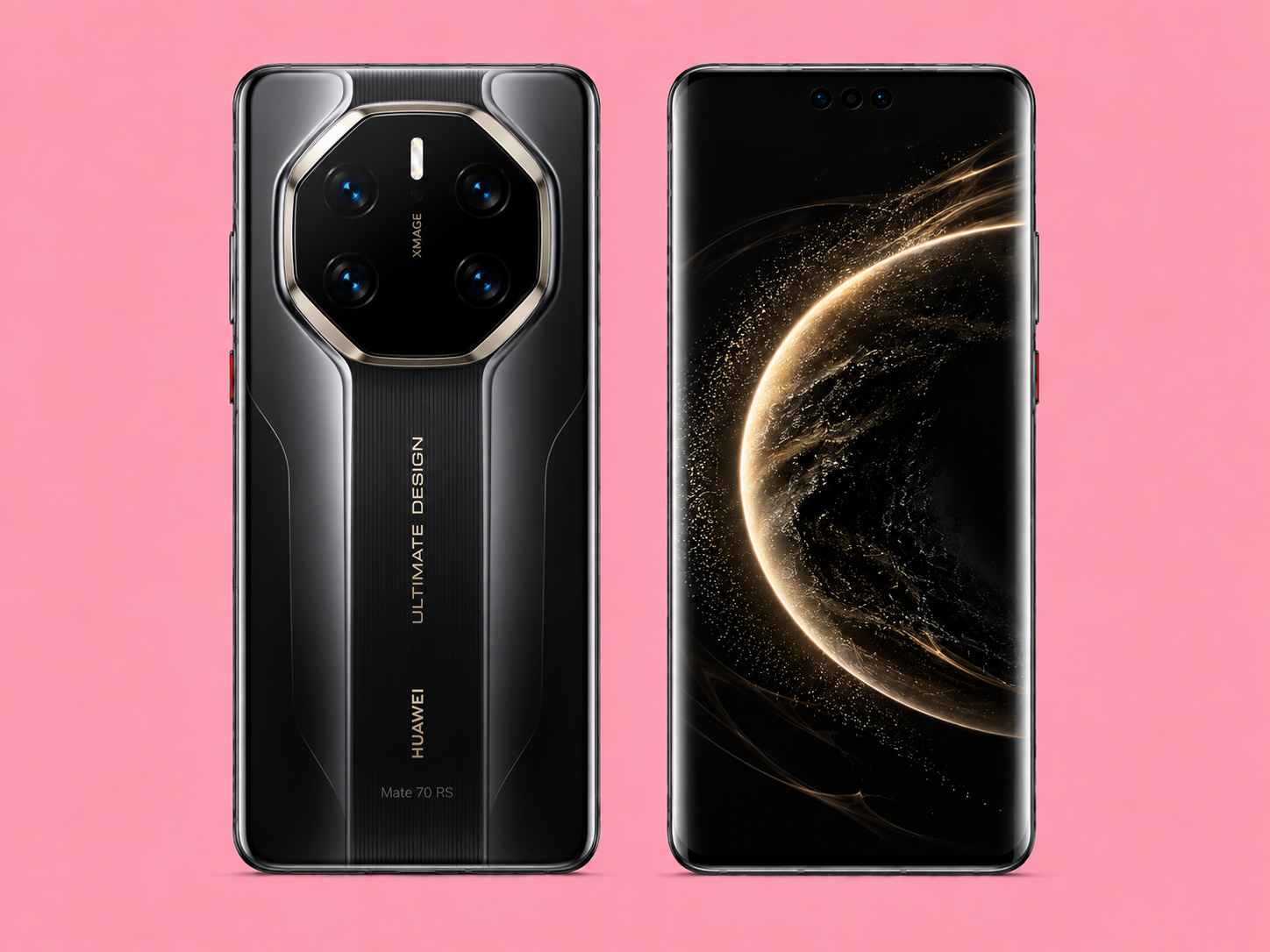 Ремонт на Huawei Mate 60 RS — изглед отпред и отзад