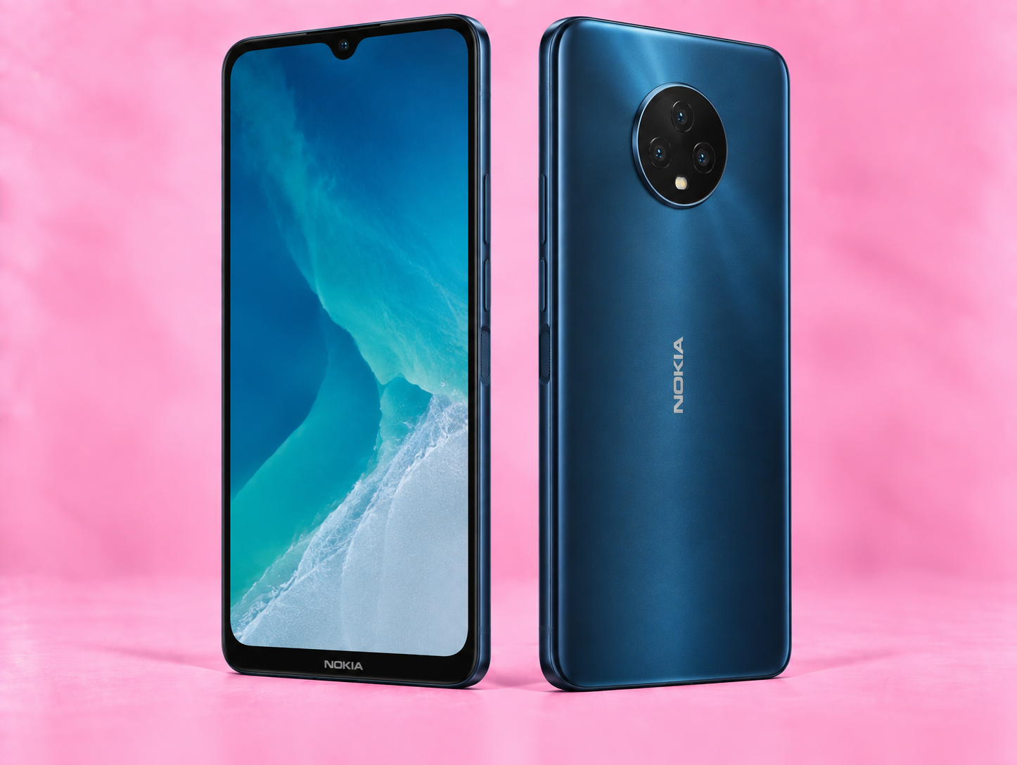 Ремонт на Nokia G10 — изглед отпред и отзад