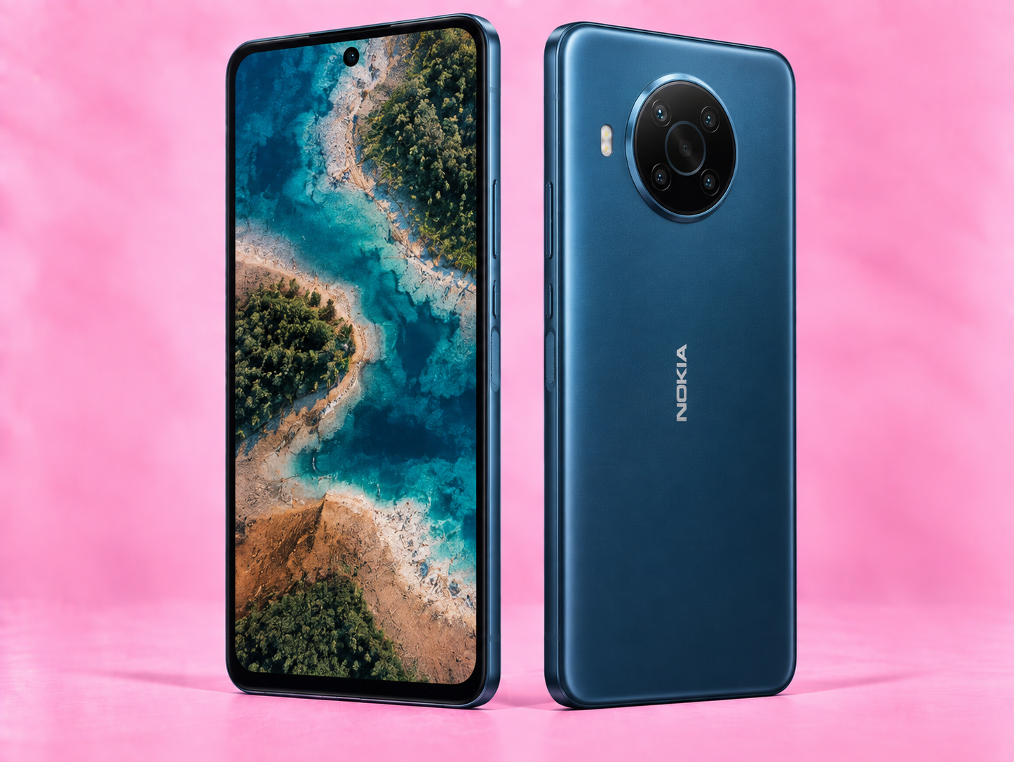 Ремонт на Nokia X10 — изглед отпред и отзад