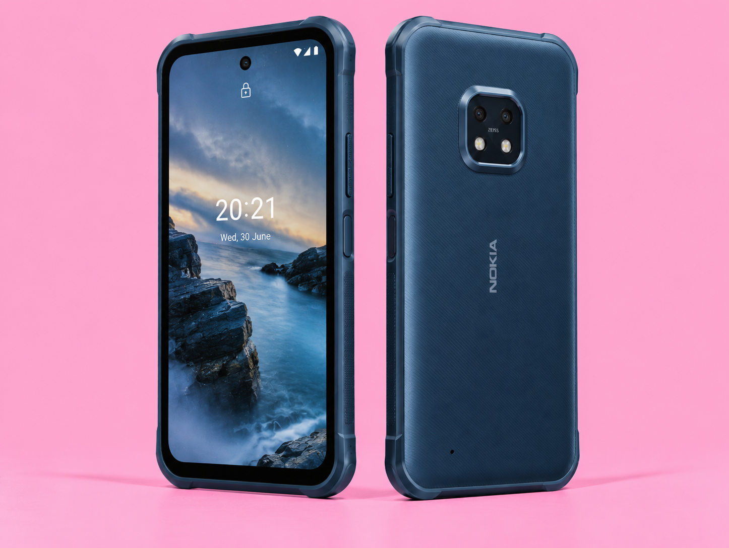 Ремонт на Nokia XR20 — изглед отпред и отзад