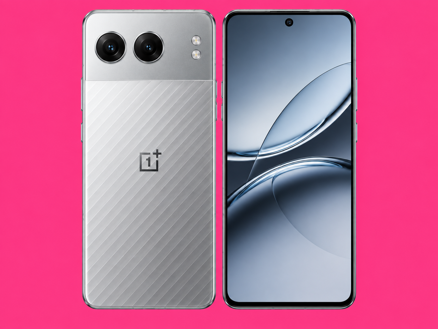 Ремонт на OnePlus Nord 4 — изглед отпред и отзад