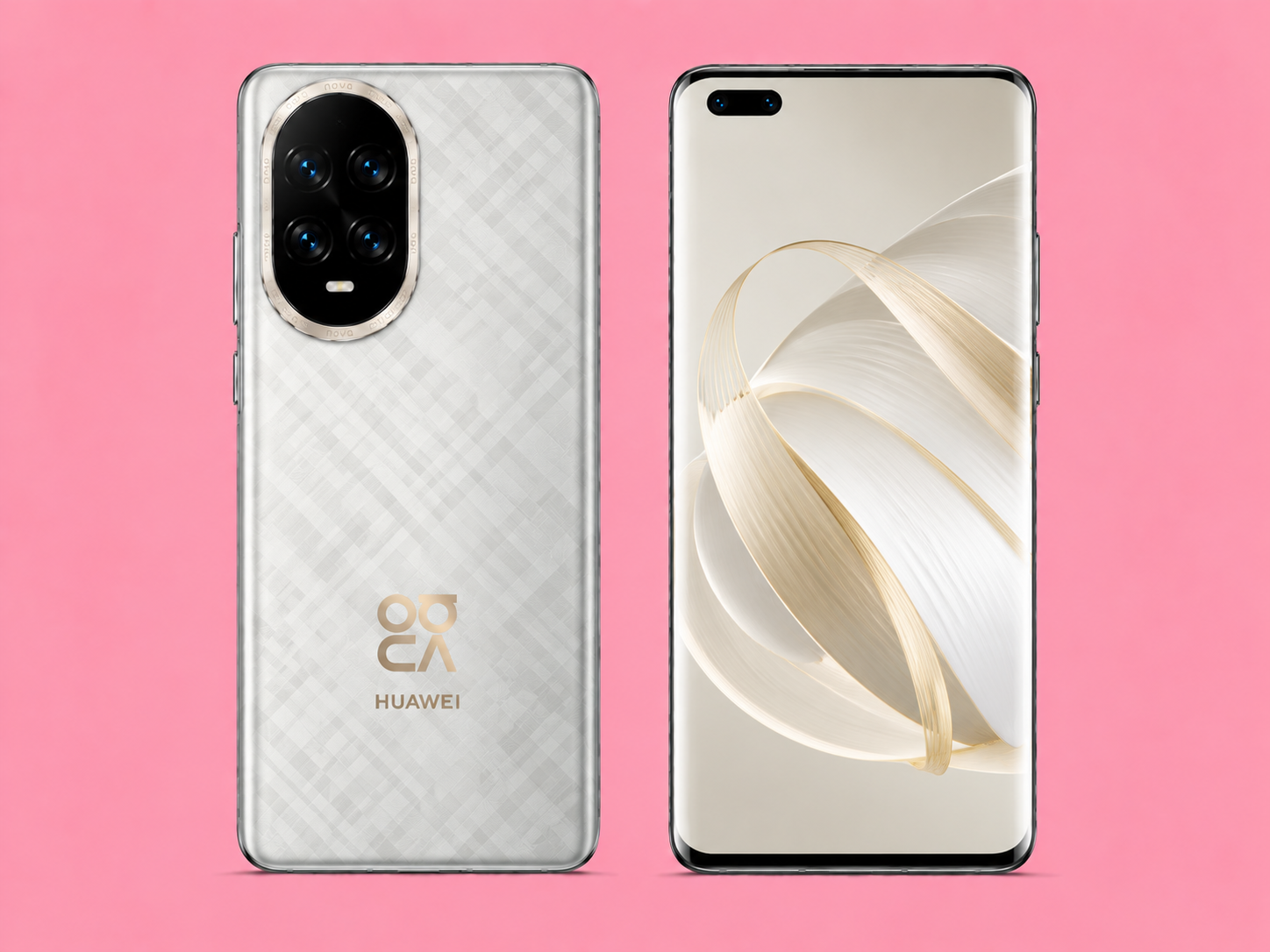 Ремонт на Huawei Nova 13 Pro — изглед отпред и отзад