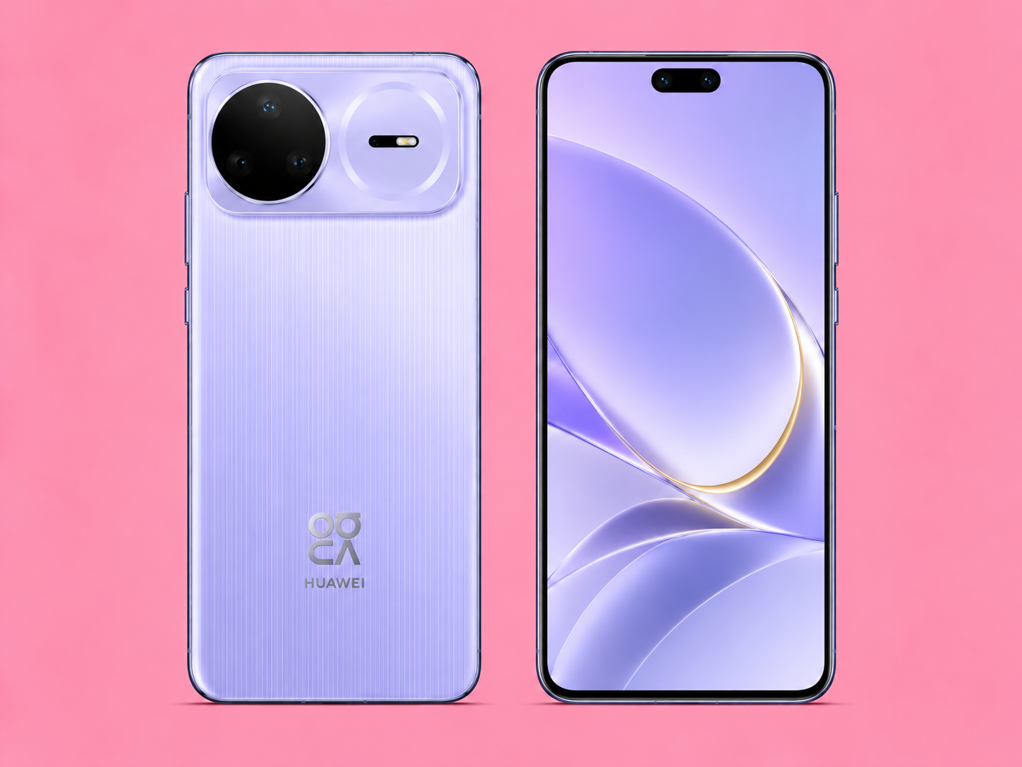 Ремонт на Huawei Nova 16 — изглед отпред и отзад