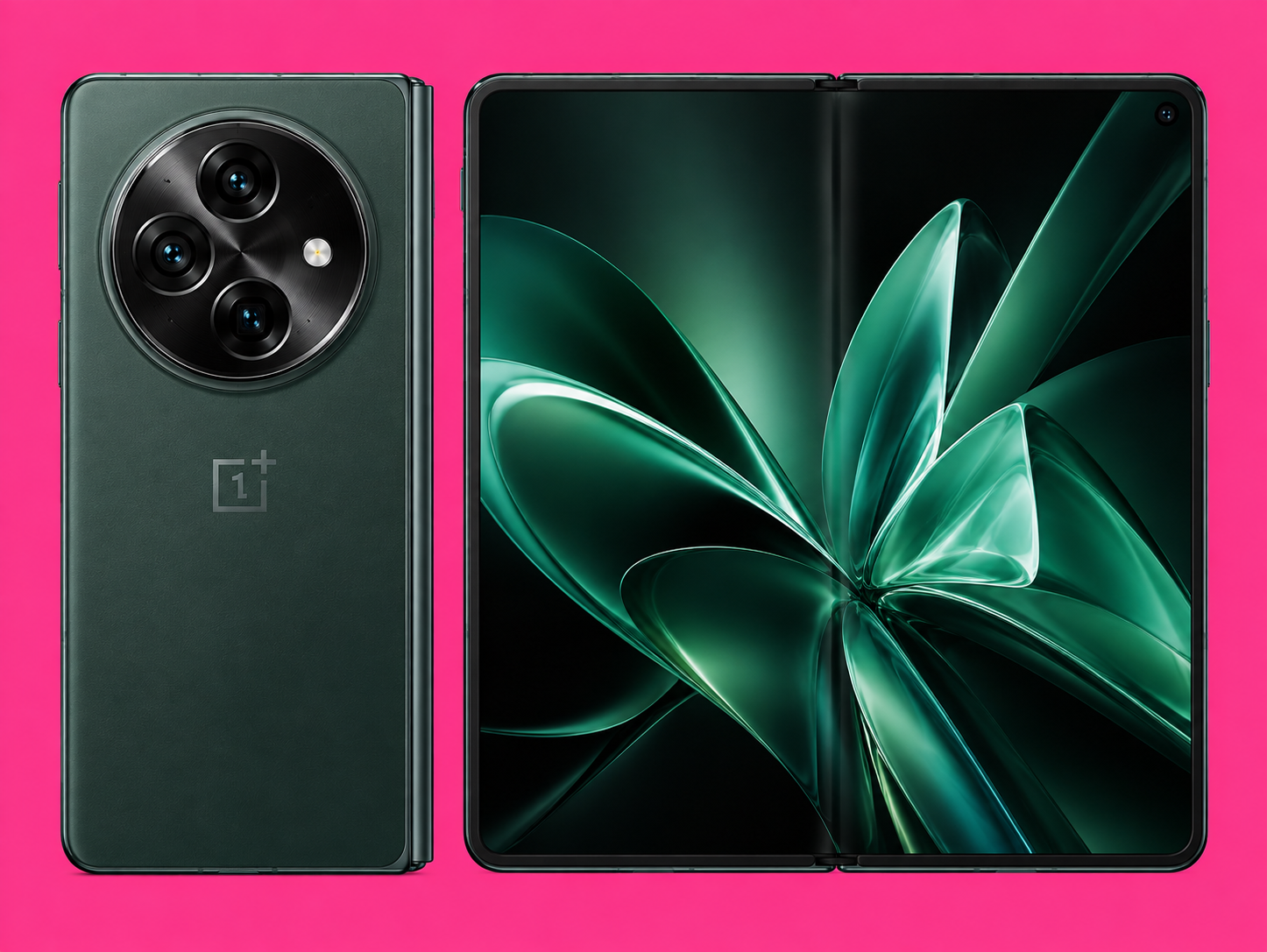 Ремонт на OnePlus Open 2 — сгънат и разгънат изглед