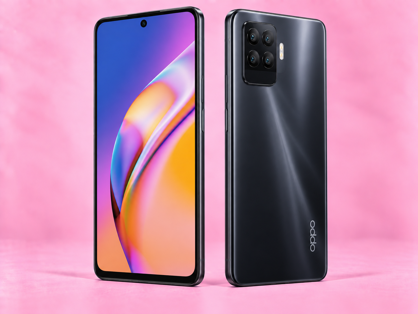 Ремонт на Oppo A94 — изглед отпред и отзад