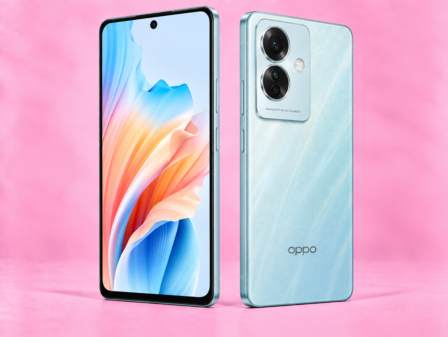 Ремонт на Oppo A79 — изглед отпред и отзад