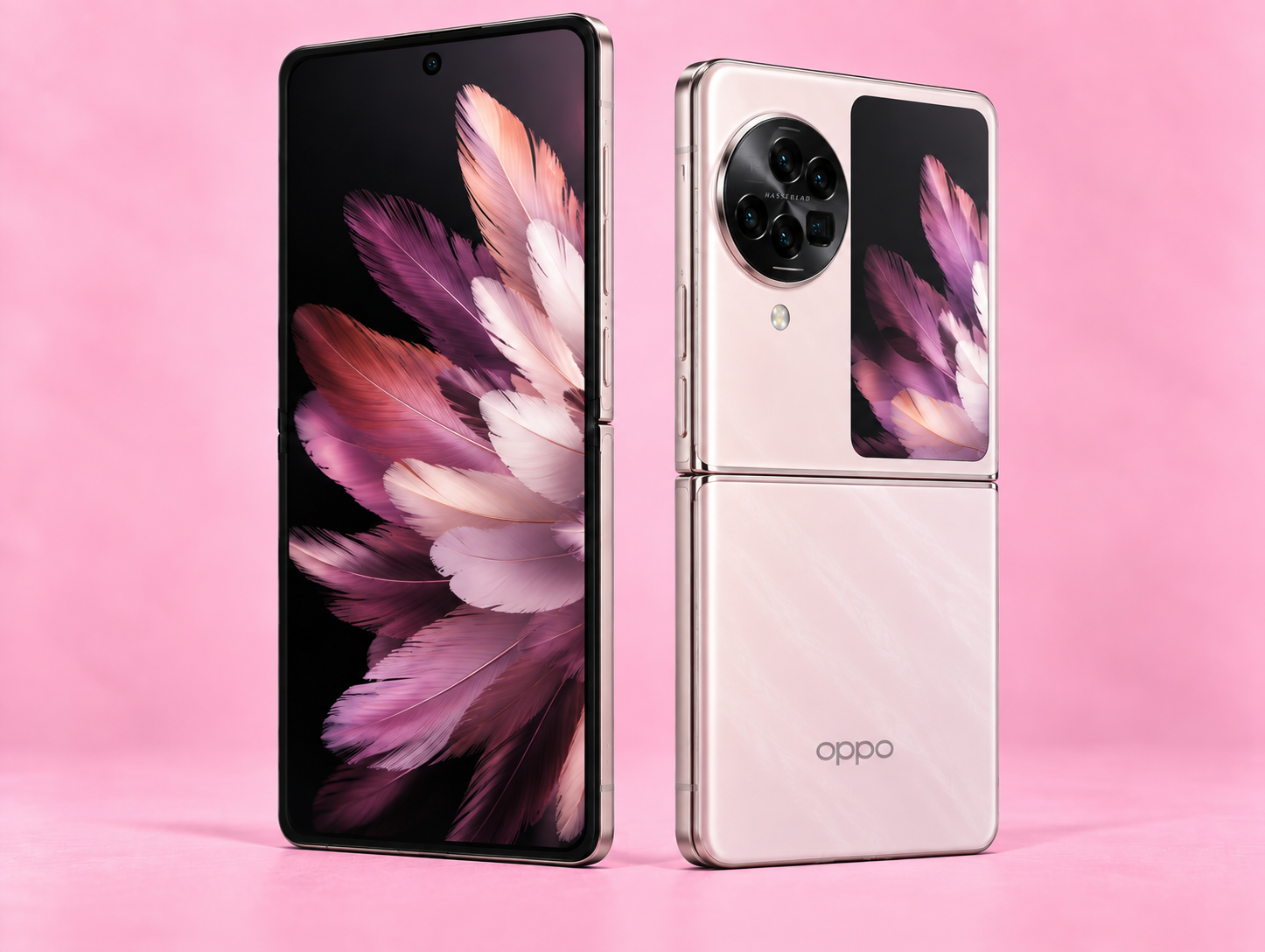Ремонт на Oppo Find N3 Flip — сгънат и разгънат изглед