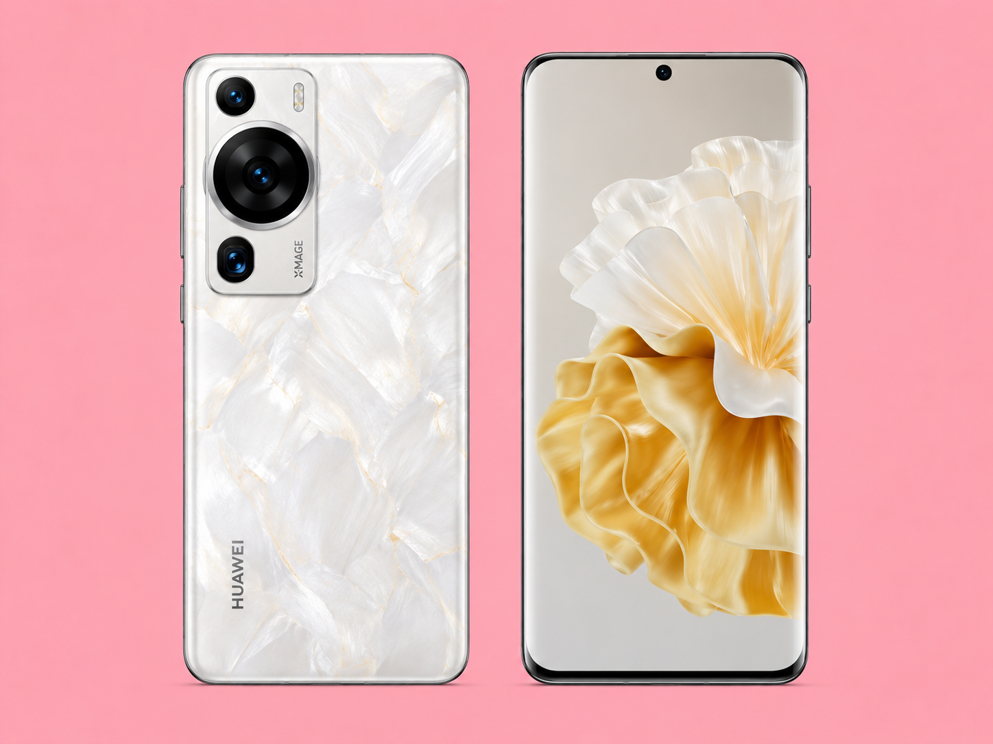 Ремонт на Huawei P60 — изглед отпред и отзад
