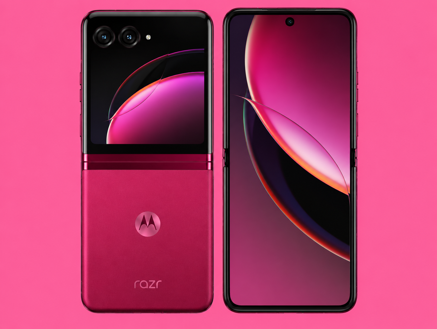 Ремонт на Motorola Razr 40 Ultra — сгънат и разгънат изглед