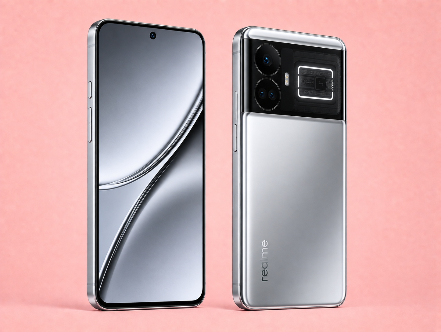 Ремонт на Realme GT 3 — изглед отпред и отзад