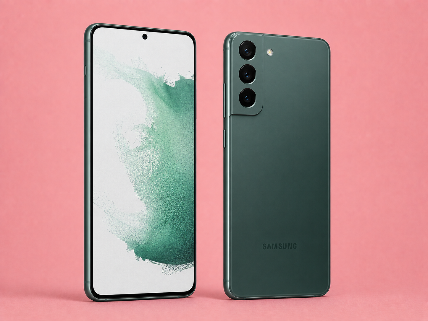 Ремонт на Samsung Galaxy S22+ — изглед отпред и отзад