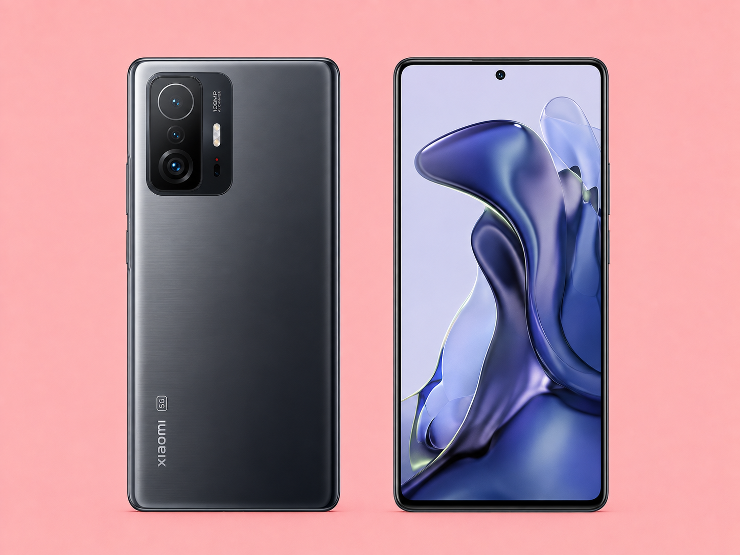 Ремонт на Xiaomi 11 Lite 5G NE — изглед отпред и отзад