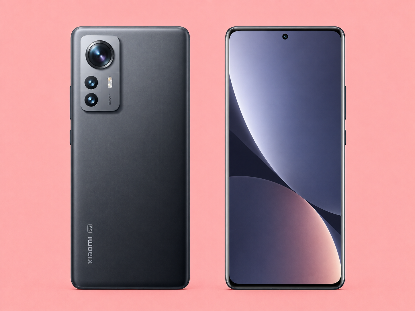 Ремонт на Xiaomi 12 — изглед отпред и отзад