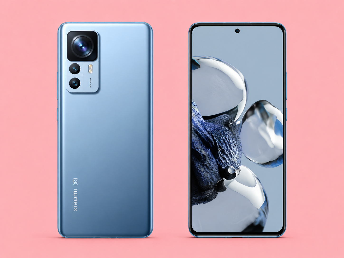 Ремонт на Xiaomi 12T — изглед отпред и отзад