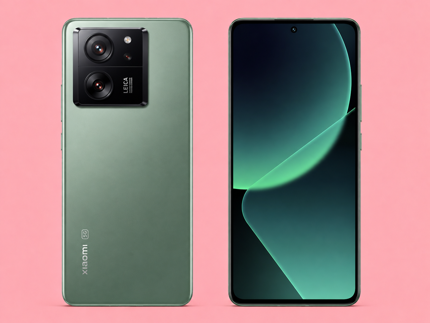 Ремонт на Xiaomi 13T — изглед отпред и отзад