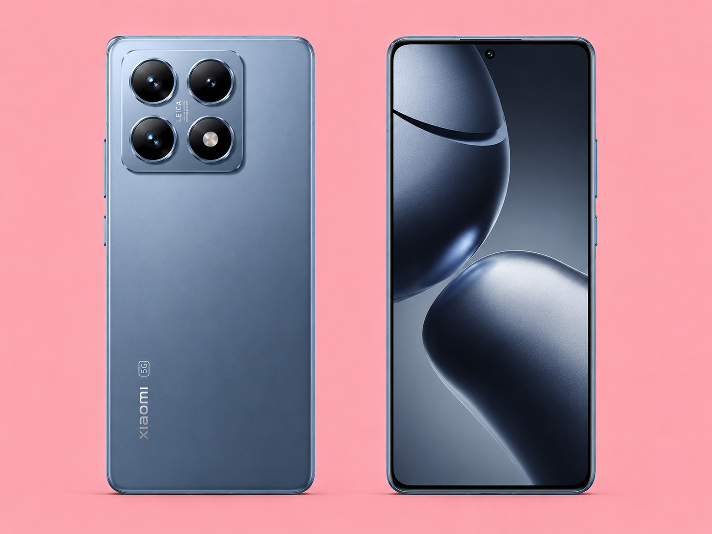 Ремонт на Xiaomi 14T — изглед отпред и отзад