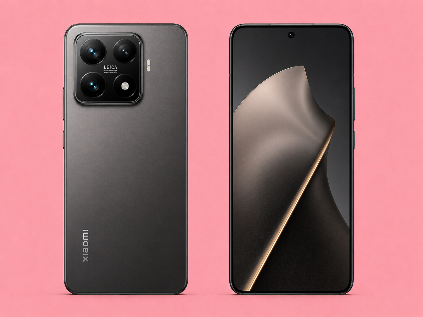 Ремонт на Xiaomi 17 — изглед отпред и отзад