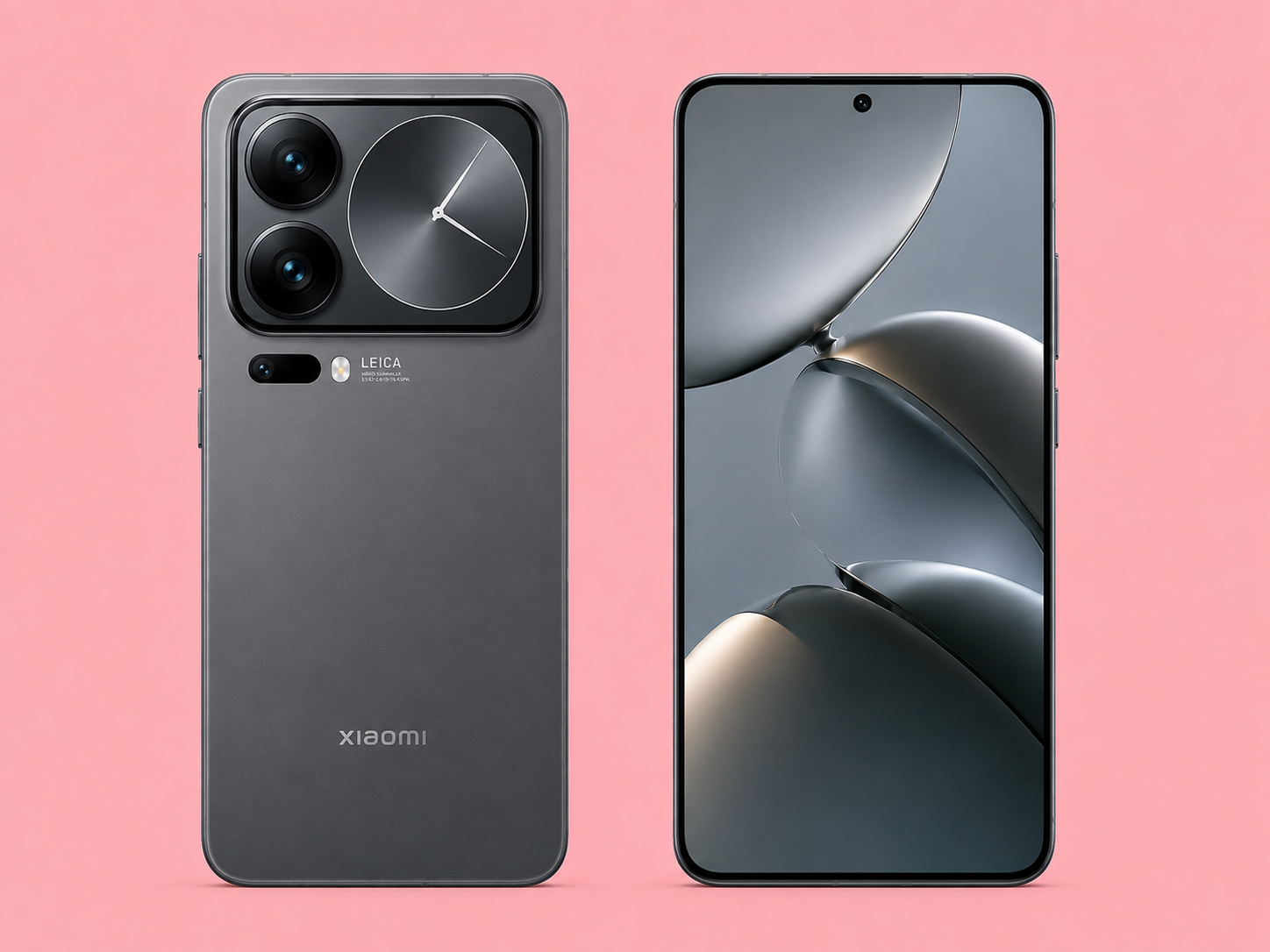 Ремонт на Xiaomi 17 Pro — изглед отпред и отзад