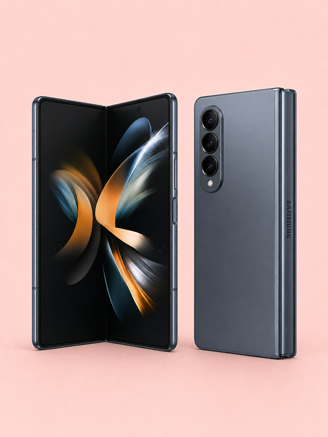 Ремонт на Samsung Galaxy Z Fold 3 — сгънат и разгънат изглед