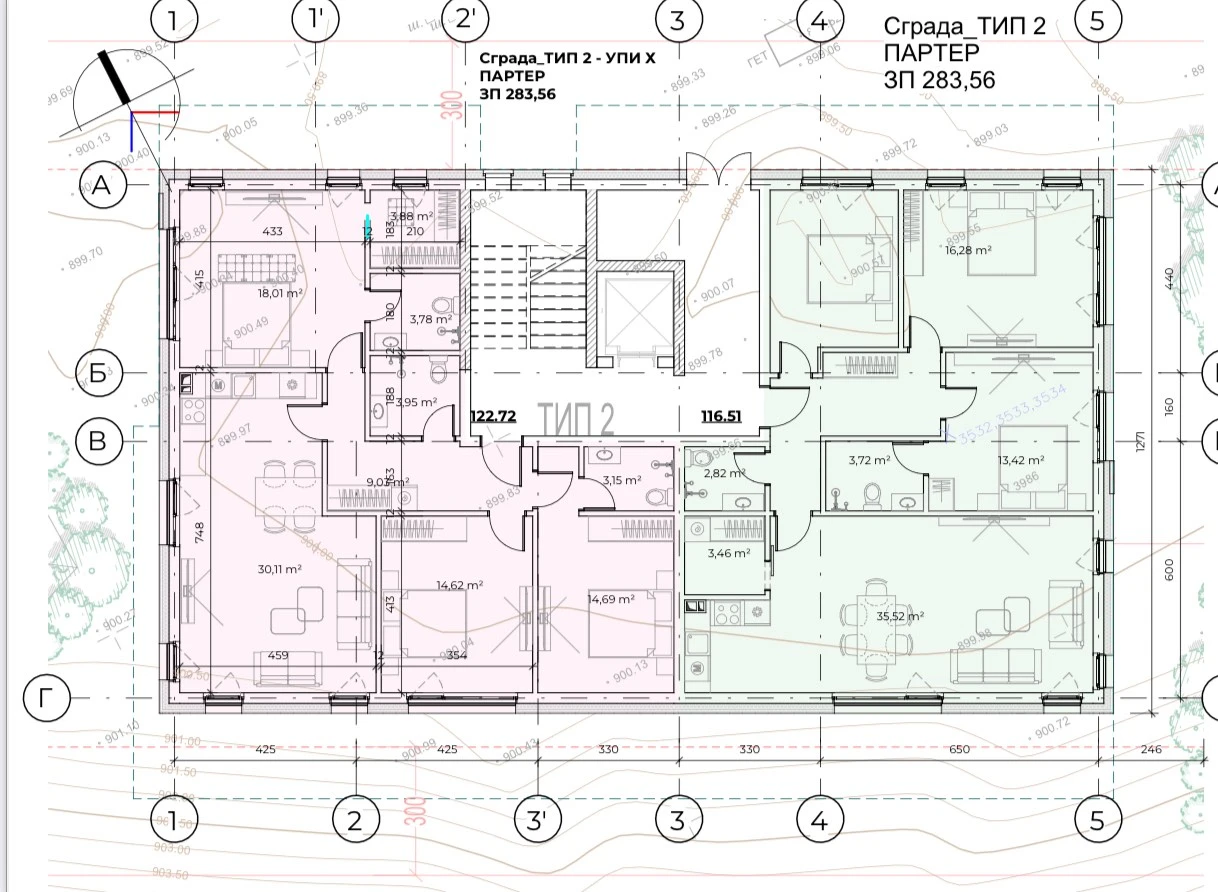 Разположение 1